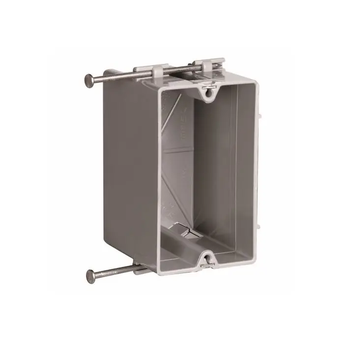 SK0424307-US20260702-105043-0 Pass & Seymour S118R SINGLE GANG SWITCH AND OUTLET BOX IS DUR (100PK) - Image 1