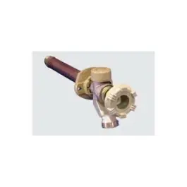 Woodford 17W-4-MH Model 17 Anti-Siphon Freezeless Wall Faucet 1/2 in Wirsbo Tube 4 in THK Wall