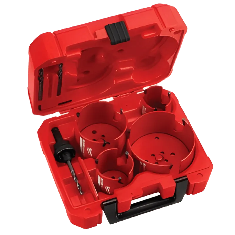 Milwaukee 49-56-9285 8 Pc Big Hawg with Carbide Teeth Kit
