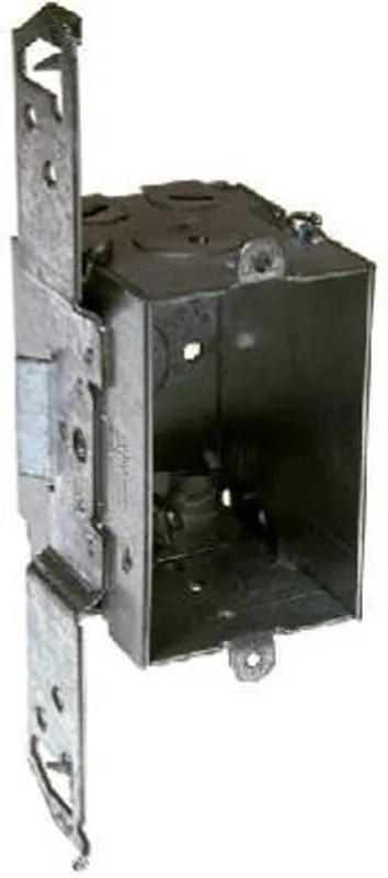 SK0424781-US20260702-105043-0 Raco 531 3x2-1/2D Steel Switch Box, Silver - Image 1