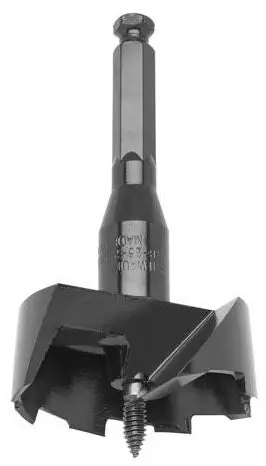SK0424814-US20260702-105043-0 Milwaukee 48-25-2562 Standard Self-Feed Bit, 2-9/16 Inch Diameter, 7/16 Inch Shank - Image 1
