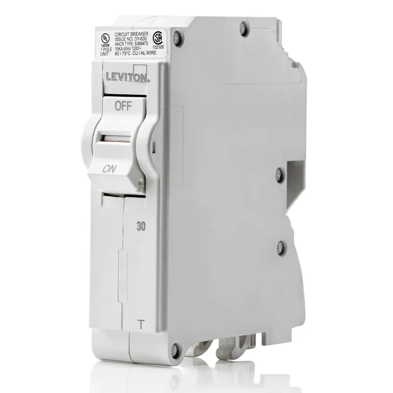 Leviton LB130-T BREAKER BR CKT 120/240VAC 30A 10KA 1 STD