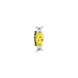 Leviton 5361-I Receptacle BL STR 125VAC 20A 2 3 Ivory
