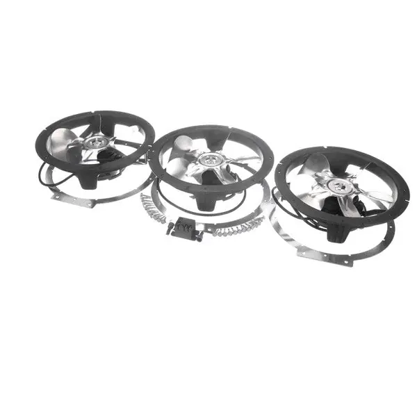 Nor-Lake 161007 8023045 3-FAN Retrofit Fan Kit 8 Blade