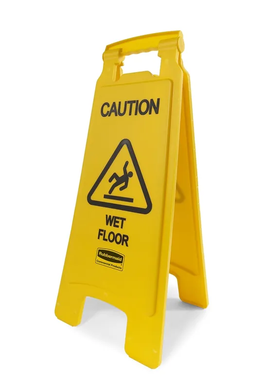 SK0427084-US20260702-105043-0 Rubbermaid FG611277YEL Caution Wet Floor Sign Plastic 11 x 1.5 x 26 - Image 1