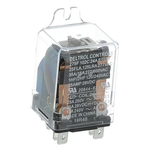 SK0428175-US20260702-105043-0 RELAY 4P 20A 24V 807-0670 for Frymaster - Image 1
