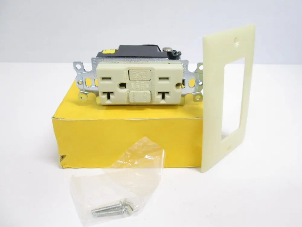 Hubbell 1221-I Toggle Switch, 125 Volts, 20 Amps