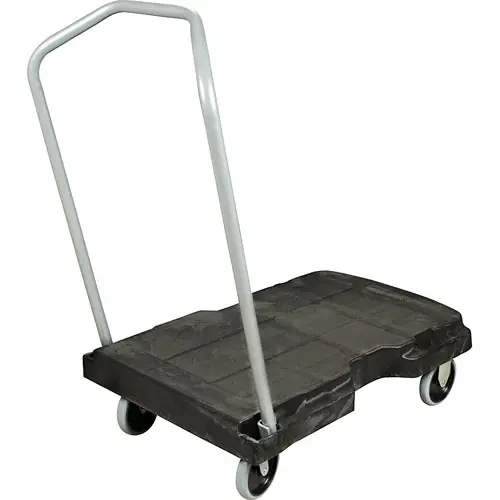 SK0431126-US20260702-105043-0 Tripple Trolley Bk Cart Std Duty 5 in Casters for Rubbermaid FG440100BLA - Image 1