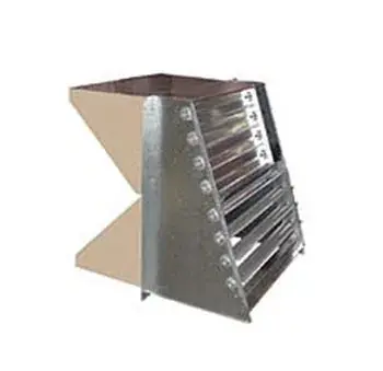 Allied Commercial 23T20 Standard Economizer w/OUT Barometric Relief Dampers and Exhaust Hood
