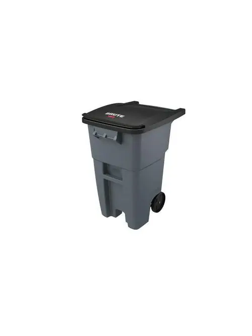 SK0432907-US20260702-105043-0 Rubbermaid FG9W2700GRAY Brute Rollout Container 50 gal - Image 1