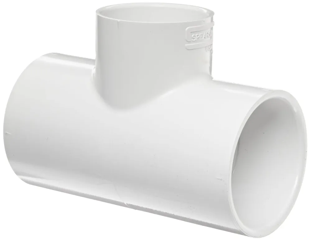 SK0433288-US20260702-105043-0 Spears 401-015 PVC Pipe Fitting Tee Schedule 40 1-1/2 Socket - Image 1