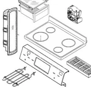 LG EAU38500601 Motor Assembly AC Cooling 1 Count Replacement MPN