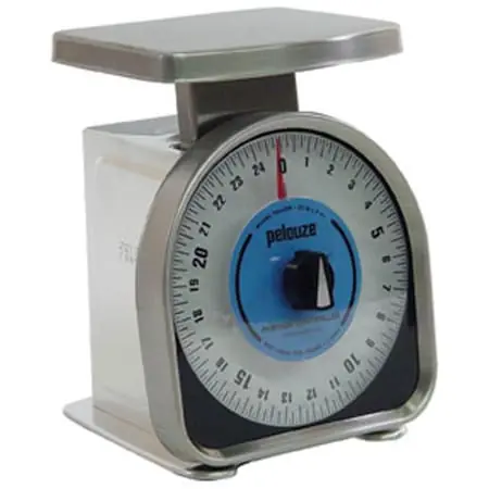 Rubbermaid RBMDFGYG425R Scale, 25Lbs X 2Oz Rotating Dial (Meat)