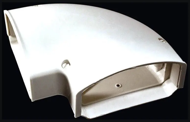 SK0435091-US20260702-105043-0 CoverGuard CG90 90D Lineset Cover Elbow for Air Conditioner - Image 1