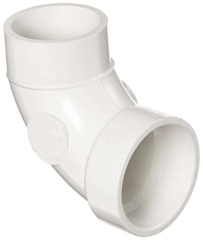Spears P302-080 8 PVC DWV STREET 1/4 BEND SPIGOTXHUB