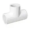 Mueller 401-020 PVC Tee, 2Soc Schedule 40