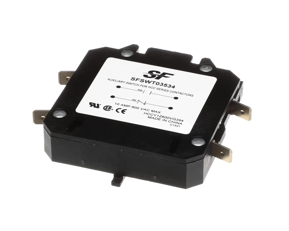 SK0435335-US20260702-105043-0 Trane SFSWT03534 Switch Aux 1No/1Nc for 20A-60A - Image 1