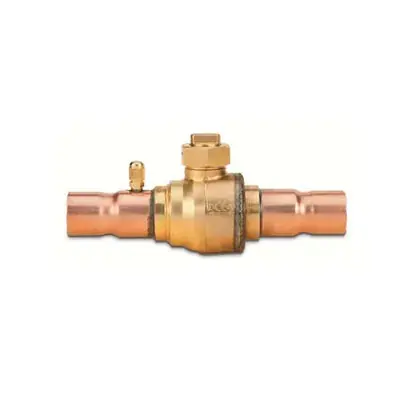Samsung 586WBS-10SW VRF Refrigerant Isolation Ball Valve W/1/4 in. Access Fitting