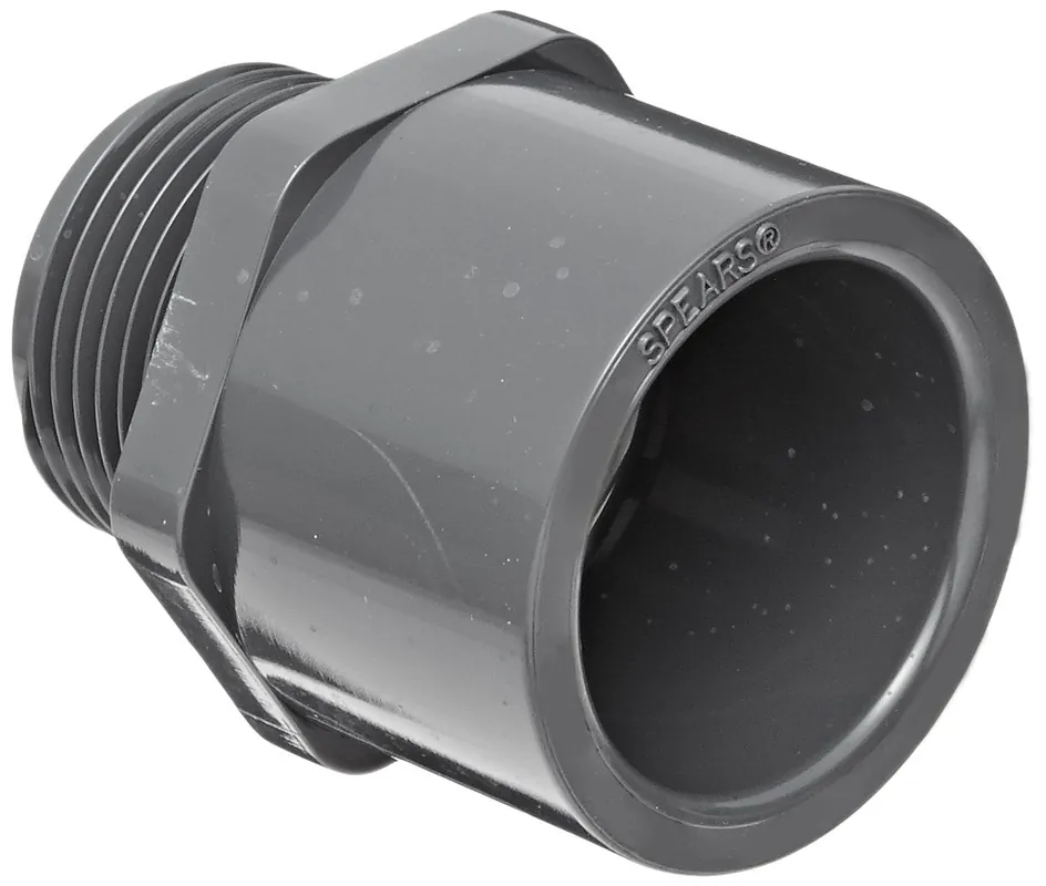 SK0435704-US20260702-105043-0 Spears 836-020 Adapter Schedule 80 PVC 2 Socket x NPT Male - Image 1