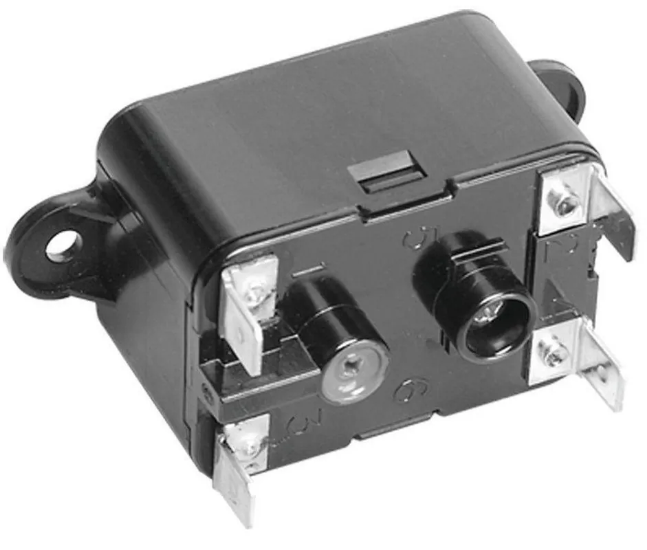 MARS 90380 18 Amp 24V Flange Mount SPNO-SPNC Relay with 1/4 in. Quick Connect Terminals