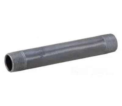 MATCO-NORCA ZNB09CL 2-1/2 in. x Close Welded Black Steel Nipple Lead Free