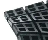 Mason Industries SW2234 Super W Vibration Absorber 2 in X 2 in X 3/4