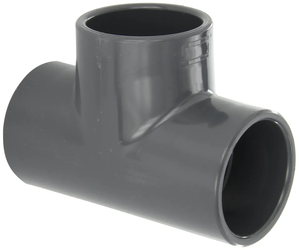 SK0436857-US20260702-105043-0 Spears 801-025 PVC Pipe Fitting Tee Socket Schedule 80 2-1/2 - Image 1