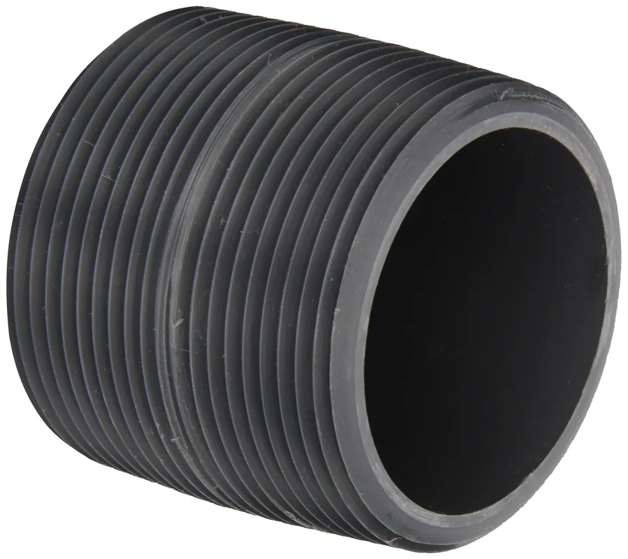 Spears 882-015 Nipple Fitting Schedule 80 1/2 NPT Male 1-1/2 Length