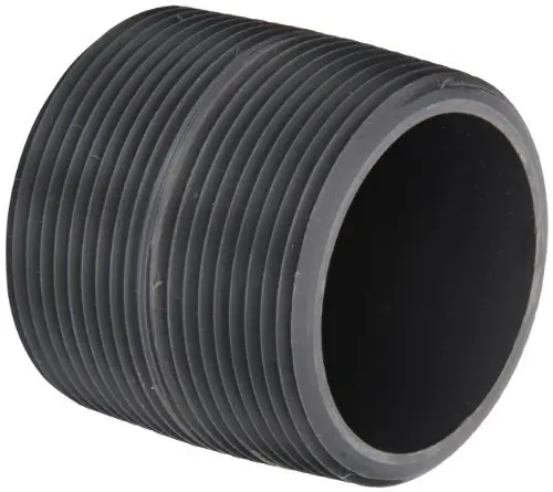 SK0437788-US20260702-105043-0 Spears 882-030 PVC Pipe Fitting, Nipple, Schedule 80, Gray, 1/2 NPT Male, 3 Length - Image 1