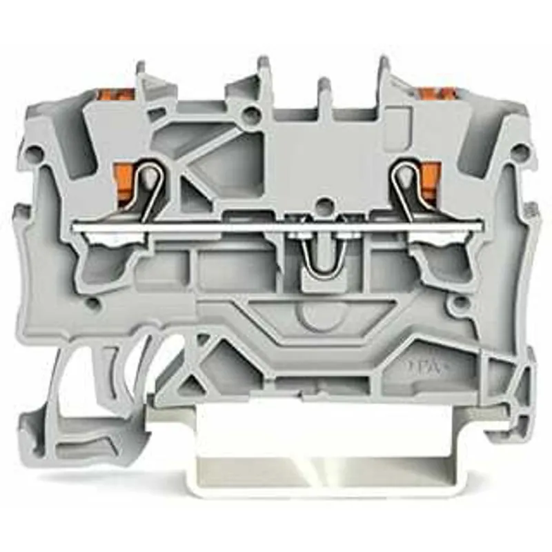 SK0437836-US20260702-105043-0 WAGO 2201-1201 Topjob S Series Terminal Block 18A Gray - Image 1