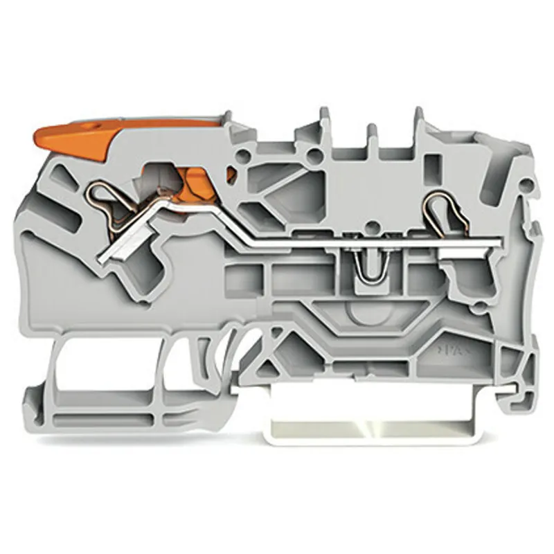 SK0437841-US20260702-105043-0 WAGO 2102-1201 Terminal Block Topjob S Series 2.5mm2 with Test Port - Image 1