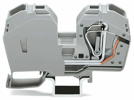 SK0437857-US20260702-105043-0 WAGO 285-635 Feed-Through Terminal Block Gray 125A Cage-Clamp Connection - Image 1