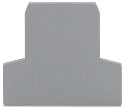 WAGO 281-311 End Plate 2.5mm Width