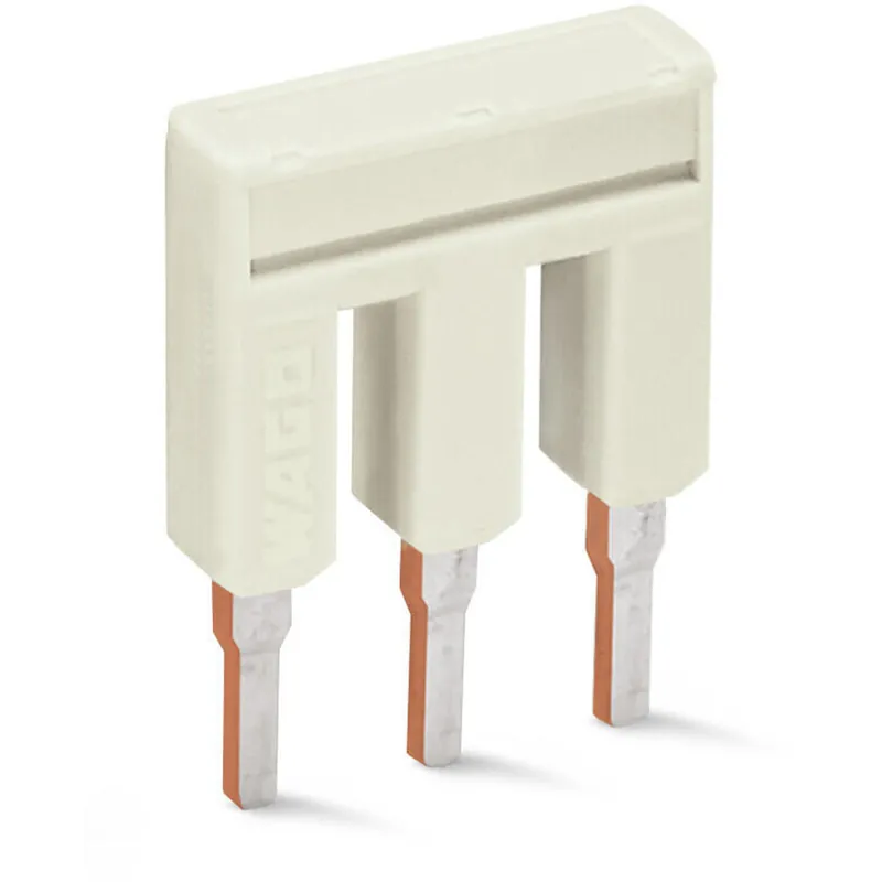 WAGO 2002-403 Insulated Push-In Type Comb-Style Jumper Bar 3-Way 3-Poles 25A