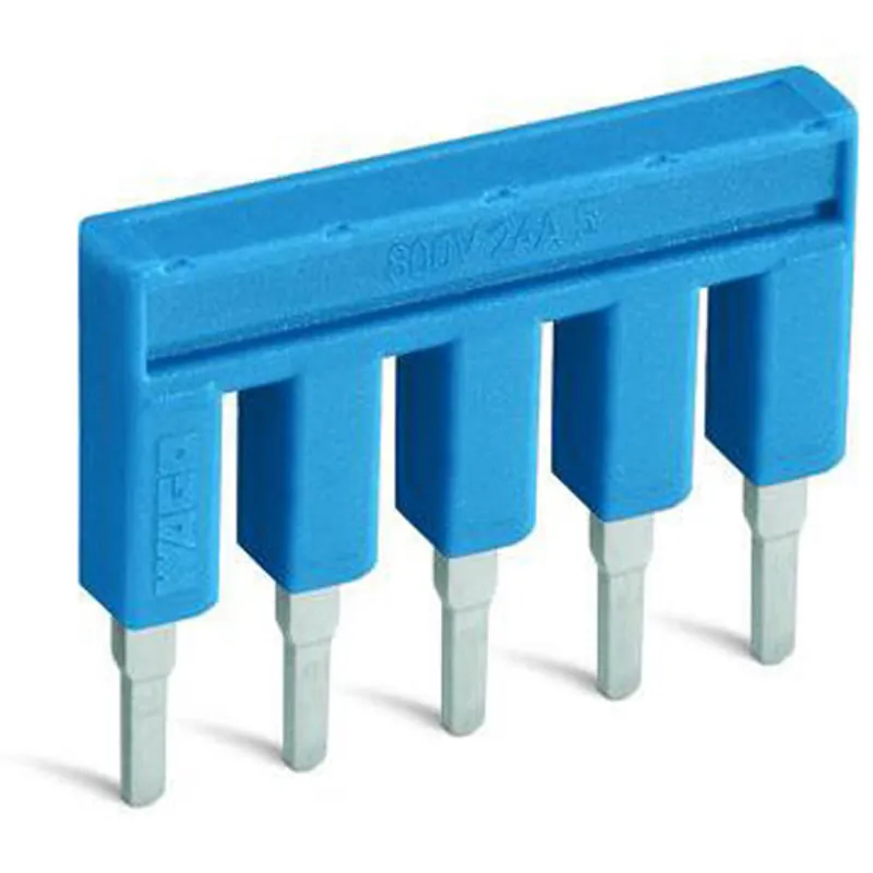 WAGO 2002-408/000-006 Insulated Push-In Type Comb-Style Jumper Bar 8-Way 8 Poles 25A Replacement 2002-408/000-006