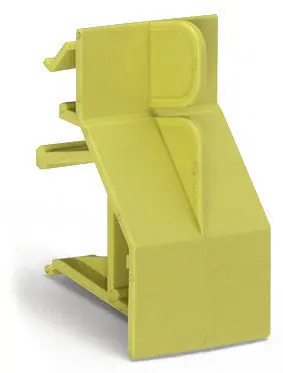 SK0437977-US20260702-105043-0 WAGO 285-441 Finger Guard Terminal Block Cover 50mm2 High-Current Yellow - Image 1
