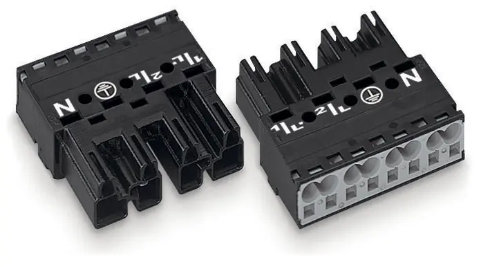 SK0438173-US20260702-105043-0 WAGO 770-214 Plug 4-Pole 400mm Black Replacement 770-214 - Image 1
