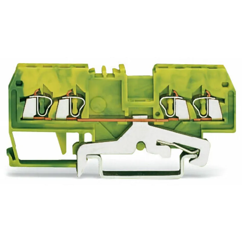 SK0438216-US20260702-105043-0 WAGO 279-837 Ground/Earthing Terminal Block DIN-35 Rail Mounting - Image 1
