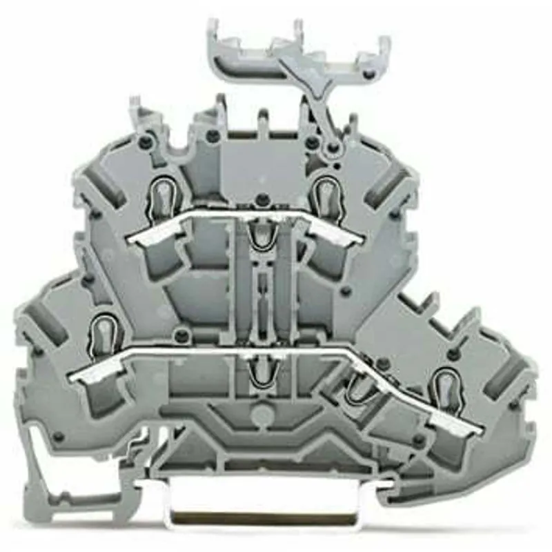WAGO 2002-2231 Terminal Block Gray 2.5mm2 Push-in Connection