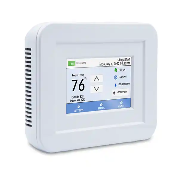 TCS Basys Controls US4111 UbiquiSTAT Single-Stage RTU/Zoning Controller with WiFi and Dehumidification