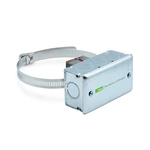 TCS Basys Controls TS1005 Pipe-Mount Sensor: 1000 Ohm RTD