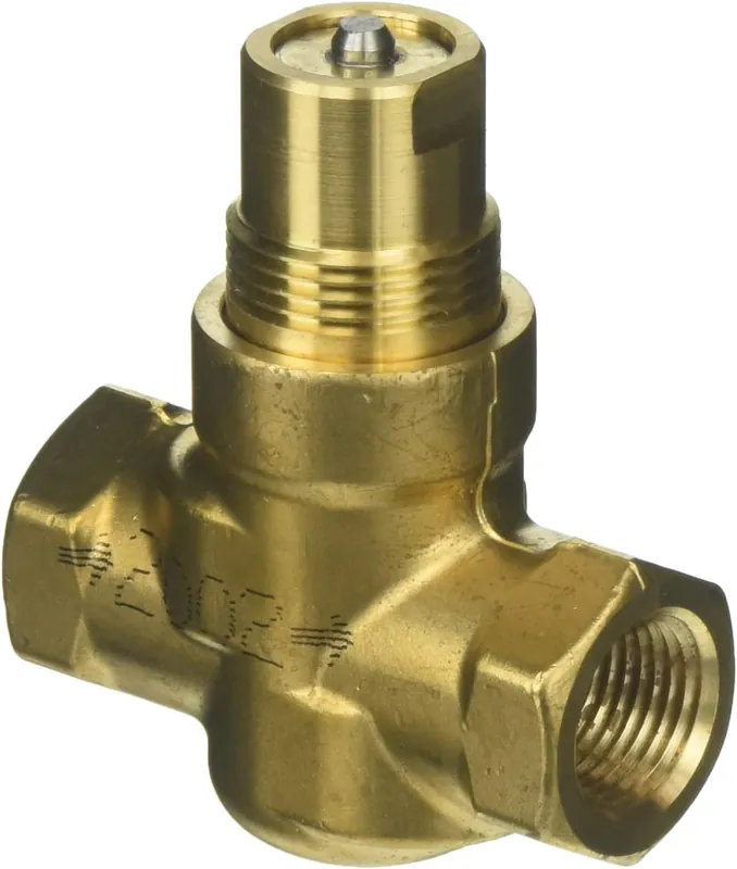 SK0438506-US20260702-105043-0 SIEMENS 599-02002 Valve Body 1/2 inch NPT Brass HVAC Control - Image 1