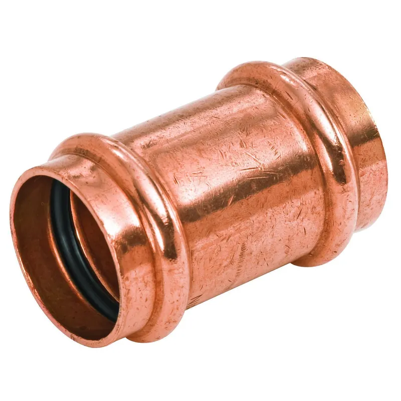 SK0438550-US20260702-105043-0 NIBCO 9020400PC Repair Coupling 3/4 in Nominal Press End Style Wrot Copper Domestic - Image 1