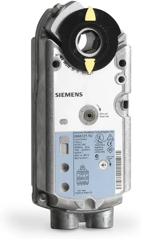 SK0438776-US20260702-105043-0 SIEMENS GMA121.1U Siemens Building Technology 2posS/R 24v 62lb ACTUATOR Replacement GMA121.1U - Image 1
