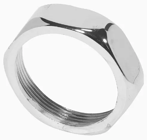 SK0439121-US20260702-105043-0 Sloan 0301082PK Chrome Plated Handle Coupling Nut for Sensor Hardwire Flushometers - Image 1