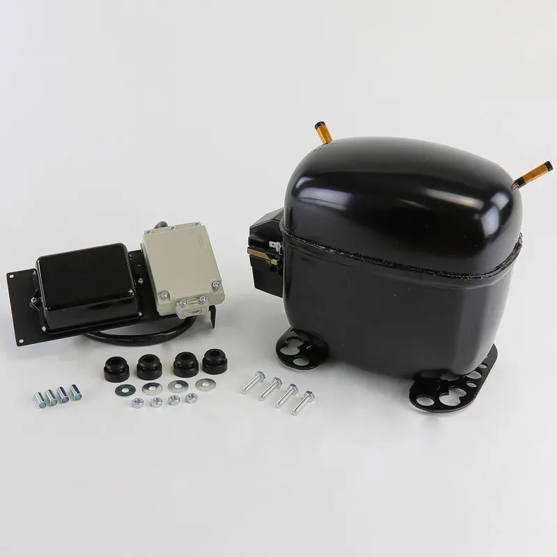 SK0439318-US20260702-105043-0 Danfoss 195B0510 Secop SC12MLX Reciprocating Compressor R404A 115V - Image 1