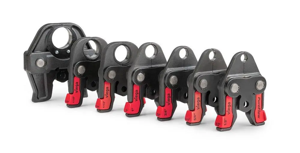 SK0439732-US20260702-105043-0 RIDGID 22668 PureFlow 1 in PEX Press Jaw - Image 1