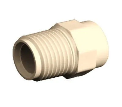 SK0439737-US20260702-105043-0 CHARLOTTE PIPE CTS021091600 Flowguard Gold 2 in CTS Male x Slip CPVC Adapter - Image 1