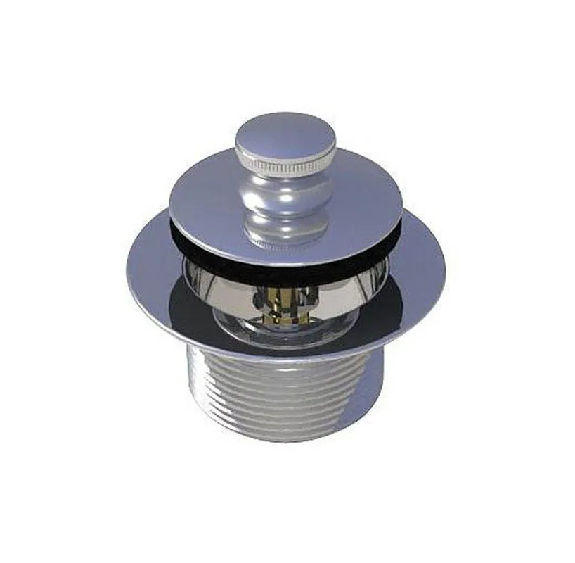 SK0439807-US20260702-105043-0 Watco 38325-CP Push Pull Brass Push-Pull Drain in Chrome Plated - Image 1