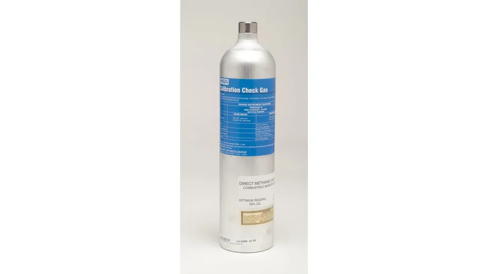 SK0439922-US20260702-105043-0 MSA 814866 Calibration Gas - 25ppm Ammonia - 58 Liter - Image 1